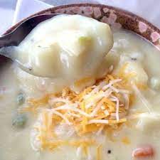 3 Ingredient Easy Potato Soup Recipe Yummly Recipe Easy Soup Recipes Potato Soup Recipe Easy Potato Soup Easy