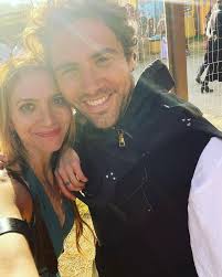 It was my birthday yesterday and now you see how I spent it! Shared said  birthday weekend with @jaclynlopez2 #birthday #rennaissance #31 #hood  #archer #fencer #fun #history #geek #duel #smile #blessed