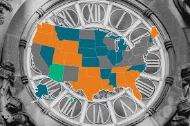 Daylight Savings Map Shows Where States Stand on Proposed Senate Bill