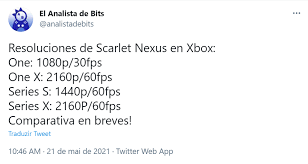 Последние твиты от scarlet nexus (@scarlet_nexus). Scarlet Nexus Runs At 2160p 60 Fps On Xbox One X Xboxone
