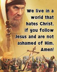 Denial of Jesus before men and gratitude for God's blessings