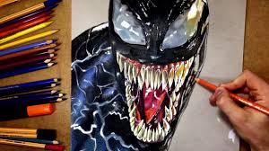 Веном / venom почему я ждал этот фильм? Venom Cvetnymi Karandashami Venom Colored Pencils Artside Youtube