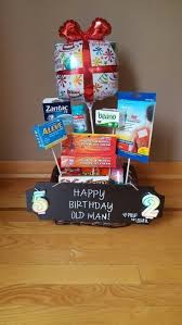 Birthday Gift For 65 Year Old Man Over The Hill Birthday Basket Birthdaybasket In 2020 Birthday Gag Gifts 40th Birthday Gifts 60th Birthday Gifts