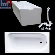 Eine badewanne ist eine investition für jahrzehnte, die zahlreichen herausforderungen gewachsen sein muss: Stahl Badewanne 271 Made By Kaldewei 170x75 Cm In Weiss Inkl Trager Mit Ab U Uberlaufgarnitur Rechteck Badewannen Badewannen Bad Heizman24 Handel Fur Haus Und Gebaudetechnik