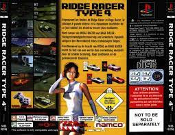 Hi to everyone, as you know i'm a huge fan of ridge racer type 4 videogame and soundtrack, a lot of retro gamers fans sent me. Ridge Racer Type 4 Pal Psx Back Playstation Covers Cover Century Over 500 000 Album Art Covers For Free