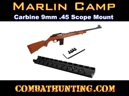 With aftermarket magazines holding as many as twenty rounds. Marlin Camp 9mm 45 Rifle Scope Mount