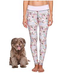 Puppies Make Me Happy Pawesome Blossom Leggings Zappos Com