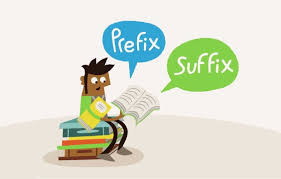 A List Of Common Prefixes And Suffixes