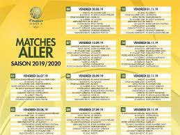 Ligue 1 uber eats j 1. Ligue 2 Le Calendrier Complet De La Saison 2019 2020 Devoile