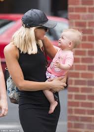 The project's carrie bickmore breaks down in tears as kate langbroek describes son's leukemia battle after segment on child with cancer. Carrie Bickmore Wins A Loving Smile From Adorable Daughter Evie Fitted Black Dress Daughter Adorable