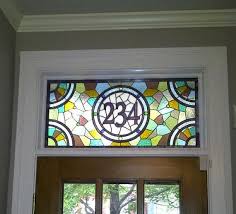 Woodwork including moulding, flooring, fireplace mantels and columns; Am 23 Stained Glass Window Panel Colorful And Contemporary Etsy Stained Glass Transom Stained Glass Transom Window Stained Glass Door