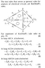 Current Electricity Important Questions For Cbse Class 12 Physics Kirchhoff 39 S Laws And Electr Physics Questions Physics And Mathematics Electricity Physics