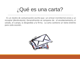 Aprende por qué es un arma poderosa para conseguir una. La Carta Y Sus Diferentes Formatos