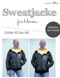 Ebook Sweatjacke Manner Fadenkafer Gluckpunkt Sweatjacke Sweatjacke Herren Baby Nahen Schnittmuster