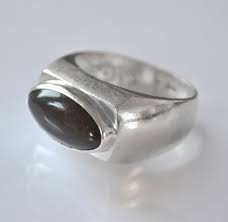 Black And Silver Rings For Women Agate Stone Ring Wide Sterling Silver Ring Signet Ring For Women Black Gemstone Ring Bohemian Ring Black Silver Ring Statement Ring Rings Sterling Silver Rings Bohemian Rings Jewelry