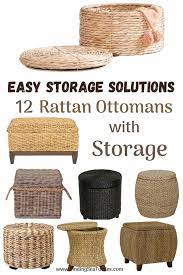 Maybe you would like to learn more about one of these? 12 Rattan Ottomans With Storage