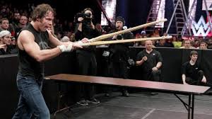 Dean Ambrose Vs Bray Wyatt Tables Ladders Chairs Match Photos Dean Ambrose Dean Bray Wyatt
