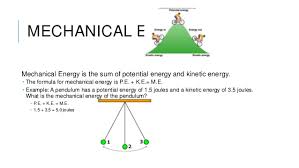 Modern mechanical energy storage converts electrical energy into mechanical energy and stores the energy as kinetic in the form of a rotating wheel or as potential energy in the form of a pumped water. Forms Of Energy
