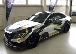C63 Amg 3 Camo Car Vinyl For Cars Car Wrap