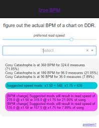 True Bpm Find Your Best Speed Mod Ddrcommunity