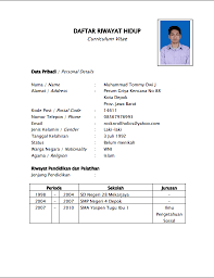 Maybe you would like to learn more about one of these? Contoh Resume Pribadi Beasiswa Bank Indonesia Berbagai Contoh