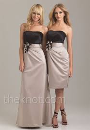Bridesmaid Dresses Satin Bridesmaid Dresses Knee Length Bridesmaid Dresses Allure Bridesmaid Dresses