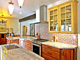 'cabinetry and furniture tends to feature curves and scrolls, while kitchen designs make use of a broad range of materials anchored around wood and stone. Key Characteristics Of A French Country Kitchen Southwest Kitchen