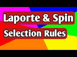 There must be a change in the. D D Transitions Laporte Spin Selection Rules Youtube