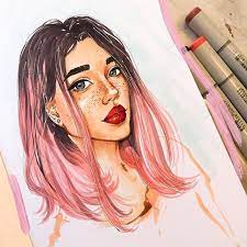 12 Astounding Learn To Draw Eyes Ideas Watercolor Art Paintings Copic Marker Art Fashion Illustration Face