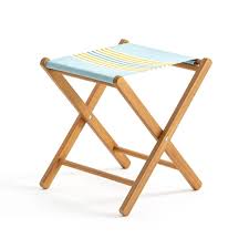 tabouret pliant acacia amezza la redoute interieurs la redoute tabouret pliant tabouret mobilier terrasse