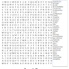 Large print circle word puzzles printable. 1