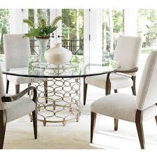 Laurel Canyon Upholstered Dining Chair Glass Top Dining Table Upholstered Dining Chairs Round Back Dining Chairs