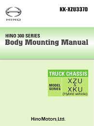 78 (4) malfunction in the fuel pump system. Manual De Carroceria Para Camiones Hino Linea 300 Xzu Y Xku Pdf Truck Axle