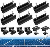 Amazon.com: Anbte 6Pcs Solar Panel Mounting Kit, Aluminium ...