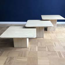 Designed with a nearly indestructible, waterproof, light weight table core. Natural Stone Custom Design Travertine Nesting Modern Coffee Table Set Of 3 Stone Tables China Coffee Tables Marble Coffee Table Made In China Com