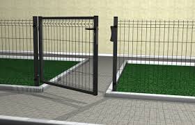 Tipologia cancello carrabile in rete metallica per giardino. Cancello Per Recinzione Modulare Ferro Bulloni Italia