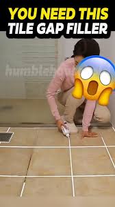 Save 100 S On Repairs Fill Fix Seal Any Tiles In Seconds With This Easy Tile Gap Filler Video In 2020 Easy Tile Useful Life Hacks Cool Things To Buy