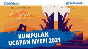 Presiden pun menyampaikan ucapan hari raya nyepi kepada seluruh umat hindu di tanah air yang disampaikannya melalui akun media sosial resminya, baik twitter, facebook. Xwjx8gtb75yxxm