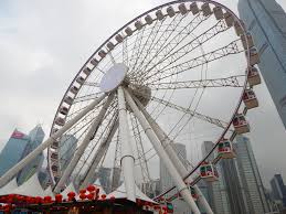 The ferris wheel sits on the central harbourfront in front of central piers no.9 and. Hong Kong Observation Wheel Review