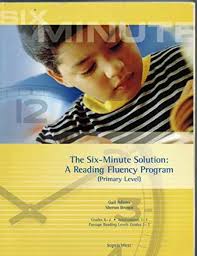 The Six-Minute Solution: A Reading Fluency Program (Primary Level)  (Paperback) by Gail Adams/Sheron Brown