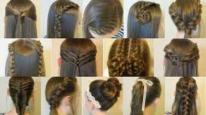 From chic buns to crazy braids. 14 Easy Hairstyles For School Compilation 2 Weeks Of Heatless Hair Tutorials Youtube