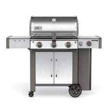 Weber Genesis Ii Lx S 340 3 Burner 43 500 Btu Liquid Propane Gas Grill With Side Burner 61004001 Gas Grill Reviews Best Gas Grills Gas Grill