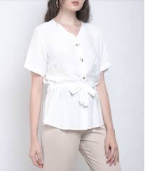 Model baju gamis atasan brokat. 50 Baju Atasan Wanita Terbaru Formal Dan Informal