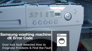 Beside above, why is my samsung washer not unlocking? Samsung Washer Error Code Dc Door Causes How Fix Problem