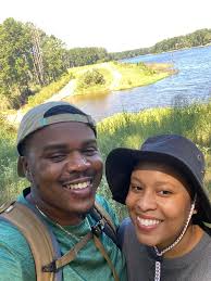 My fiancé and I met at Sam Houston State. This was our first time camping  at Huntsville State Park.