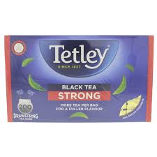 Check spelling or type a new query. Buy Tetley Black Tea Strong Drawstring Tea Bags 200pcs Online Lulu Hypermarket Uae
