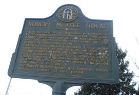 The Civil War Picket: McAfee House outside Atlanta is sold for $1 to couple  who own a wedding venue. They will move Civil War site to Cherokee County  and make it a