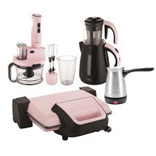 Bosch doğrayıcılar güçlü performansları ile malzemeleri hızlı bir şekilde doğar ve. Karaca 4 Lu Kucuk Ev Aletleri Ceyiz Seti Pinkgold Karaca