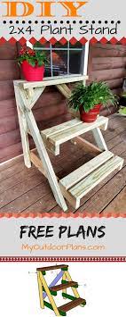 Show off your gardening skills with this simple tiered plant stand. Pin On Woodworking Outdoor Fire Pits