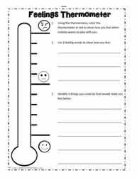 Free printable feelings worksheets for kids. Feelings Worksheets